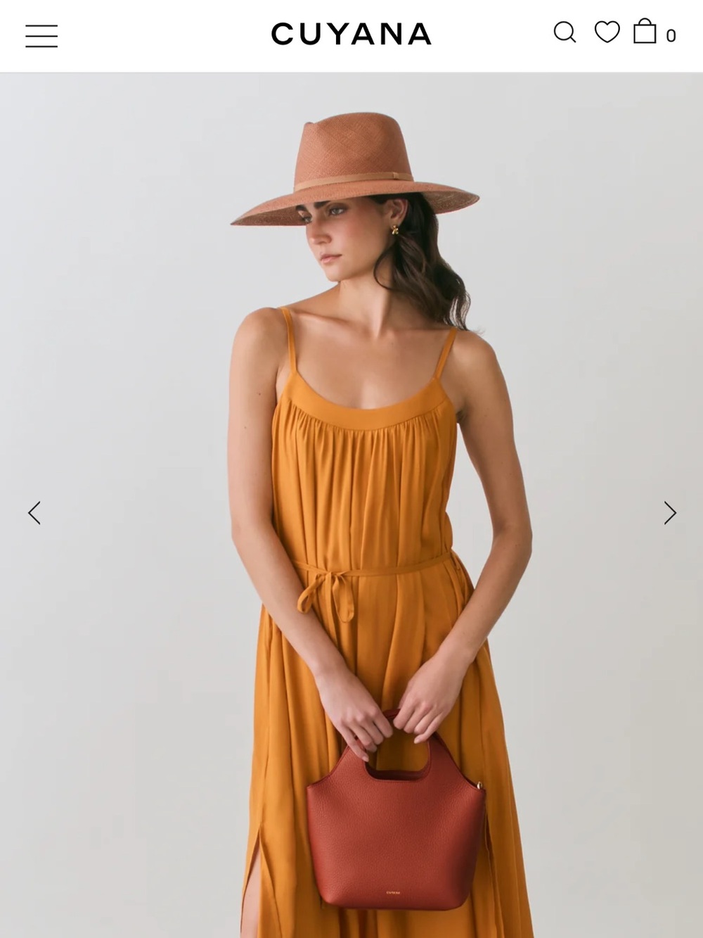 Cuyana Wide Brim Ecuador Hat